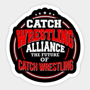 The Future of Catch Wrestling Sticker